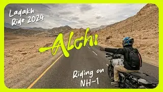 Leh to Alchi's Kitchen on Royal Enfield Himalayan | Ladakh Ride Day 1