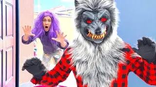 Il LUPO Vanessa ha bevuto la Pozione di Violetta Baby Sitter #vanessaeanastasia #mammaromina #lupo