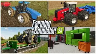 Farm Sim News - New Holland TJ T9000, Versatile NH 4WD, & ToolBox Pack! | Farming Simulator 25