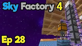 Мини-руководство по автокрафту и автоматизации Inscriber в AE2 | Minecraft Modpack: Sky Factory 4 | Эпизод 28