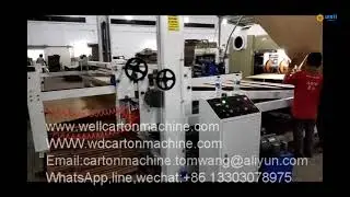 4 color auto flexo printer rotary die cutter slotter machine