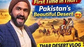 **Exploring the beauty of Thar Desert  An unforgettable desert tour experience! Must watch till the 