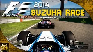 F1 2014 | Japan 25% Race - Williams Gameplay (Legend AI)