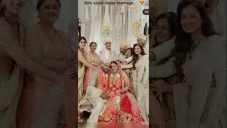 kriti sister nupur marriage💍 😍#shortsfeed #bollywood #shortsviral #love #trending #marriage couple