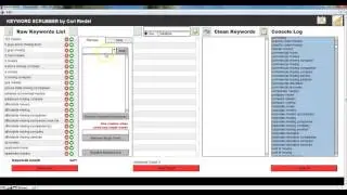 Keyword Scrubber Cleaning Keywords