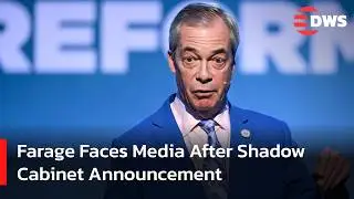 WATCH NOW: Nigel Farage Answers Media Questions After Reform UK Shadow Cabinet Reveal | AC14