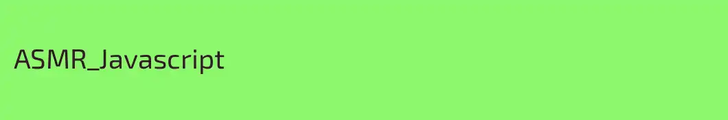 ASMR_Javascript