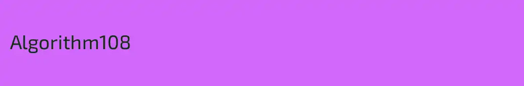 Algorithm108