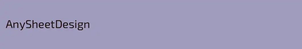 AnySheetDesign