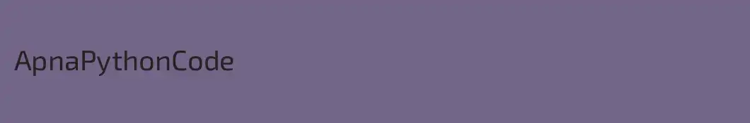 ApnaPythonCode