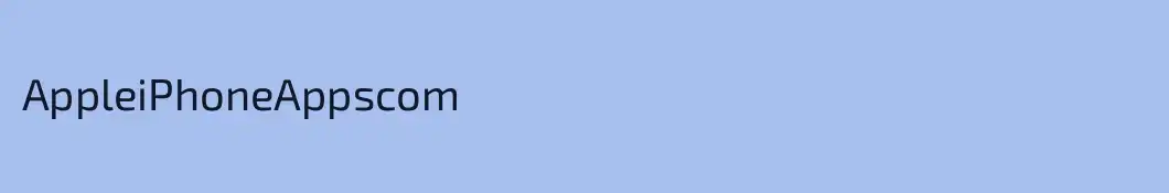 AppleiPhoneAppscom