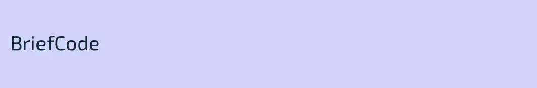 BriefCode