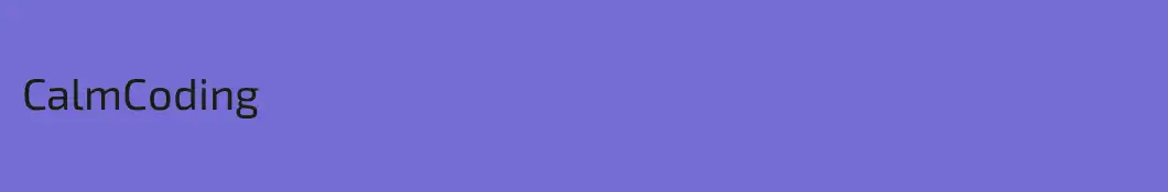 CalmCoding