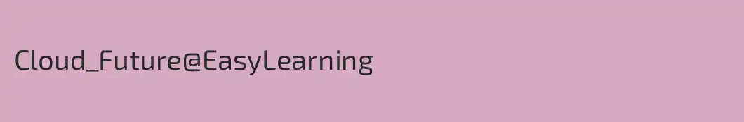 Cloud_Future@EasyLearning