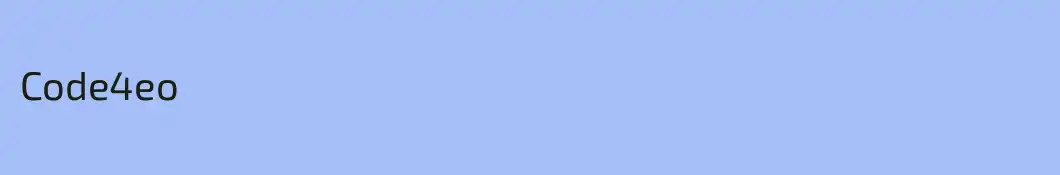 Code4eo