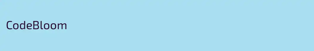 CodeBloom
