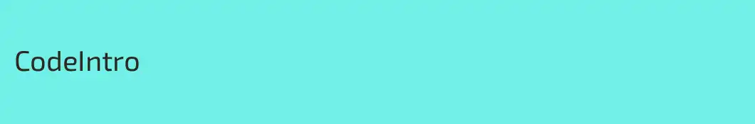 CodeIntro