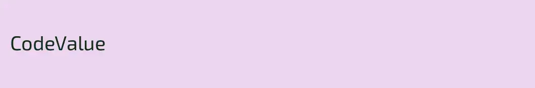 CodeValue