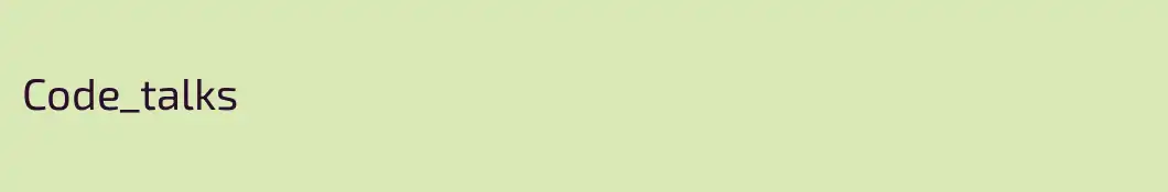 Code_talks
