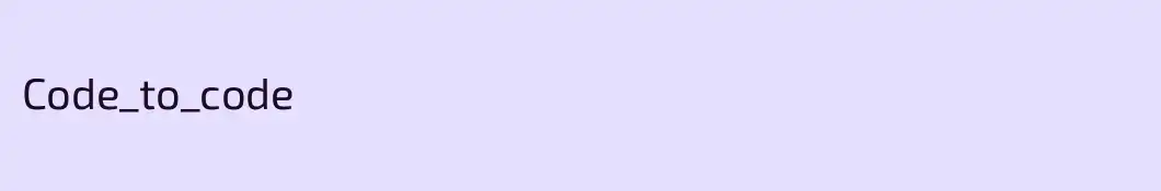 Code_to_code
