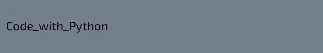 Code_with_Python