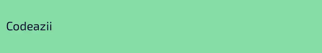 Codeazii