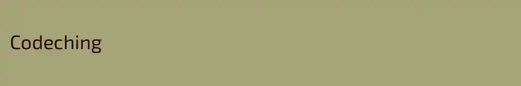 Codeching