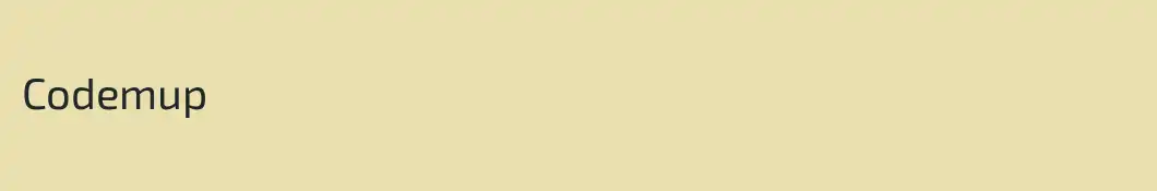 Codemup