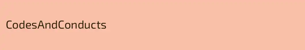 CodesAndConducts