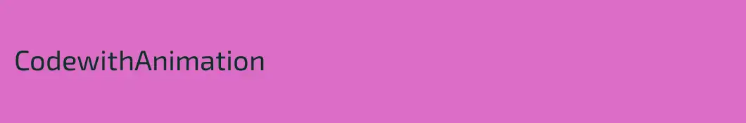 CodewithAnimation