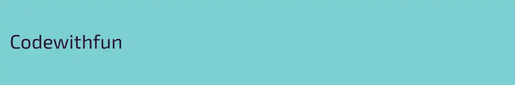 Codewithfun