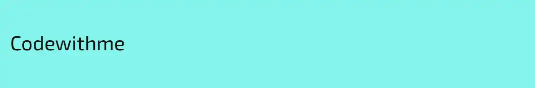 Codewithme