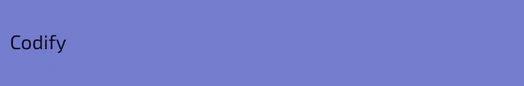 Codify