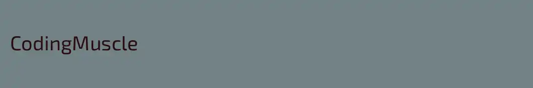 CodingMuscle