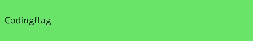 Codingflag