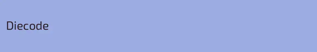 Diecode