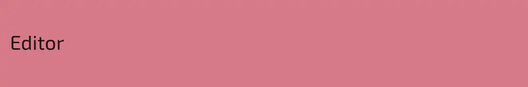Editor