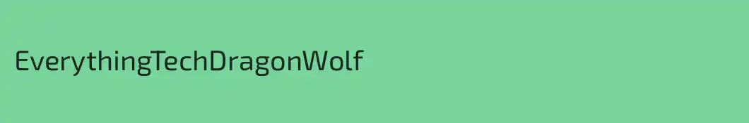 EverythingTechDragonWolf