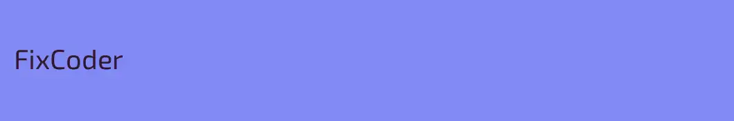 FixCoder