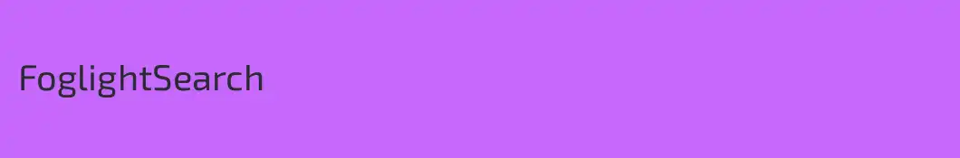 FoglightSearch