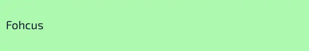 Fohcus