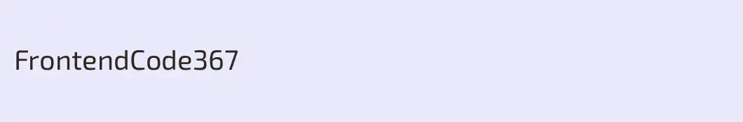 FrontendCode367
