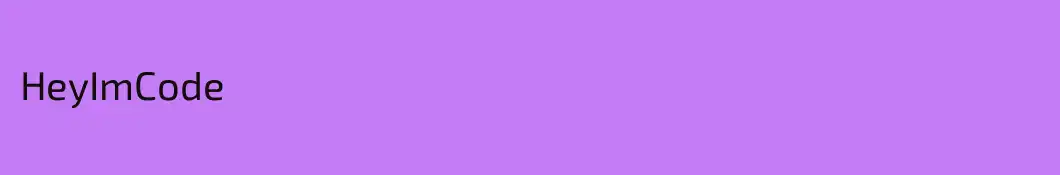 HeyImCode