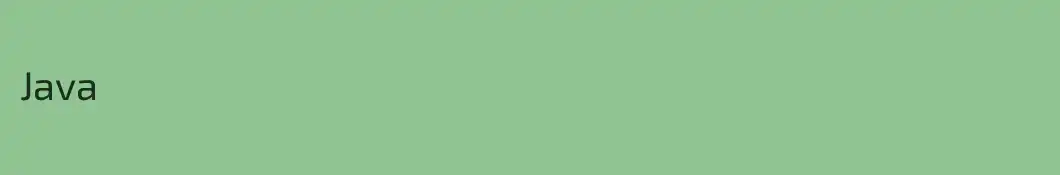 Java&SpringFramework
