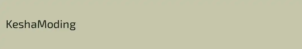 KeshaModing