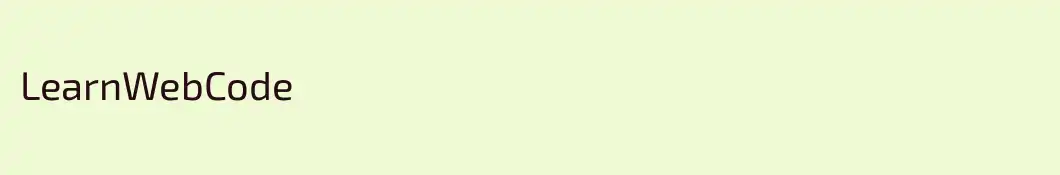 LearnWebCode