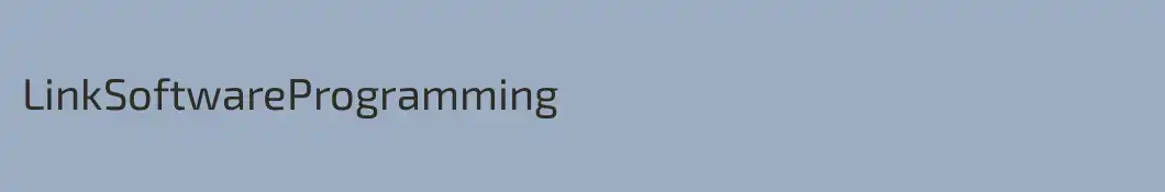 LinkSoftwareProgramming