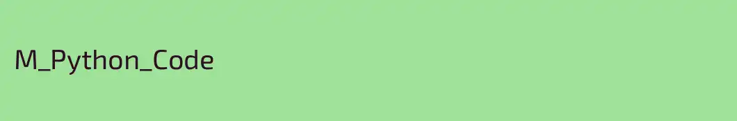M_Python_Code