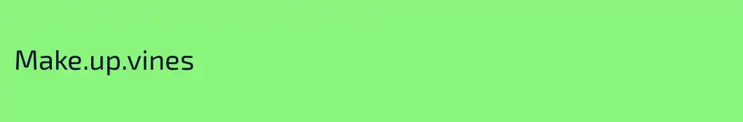 Make.up.vines