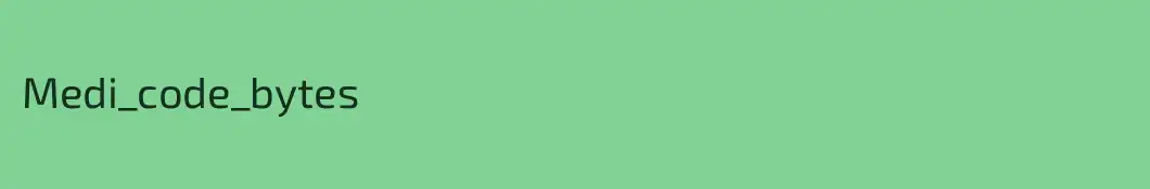 Medi_code_bytes